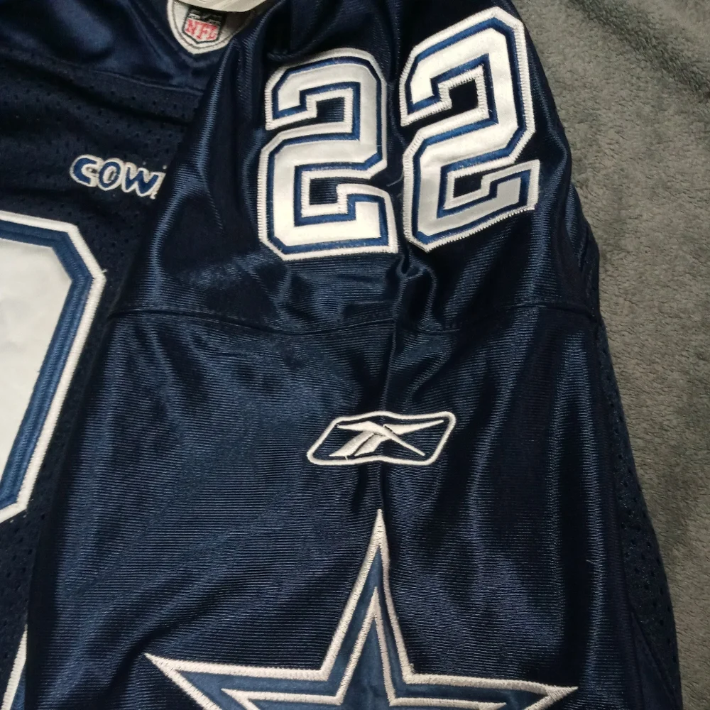 Nwt Vintage Early 2000's Emmit Smith Reebok On Field Jersey - Picture 8 of 13